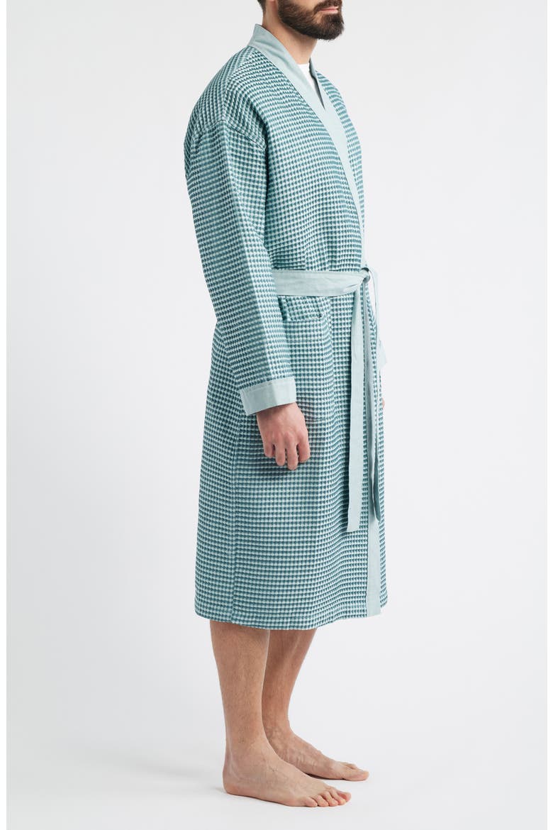 La Paz Cotton Robe, Alternate, color, TEAL