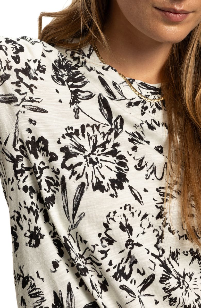 Sanctuary The Perfect T-Shirt, Alternate, color, Black Mead