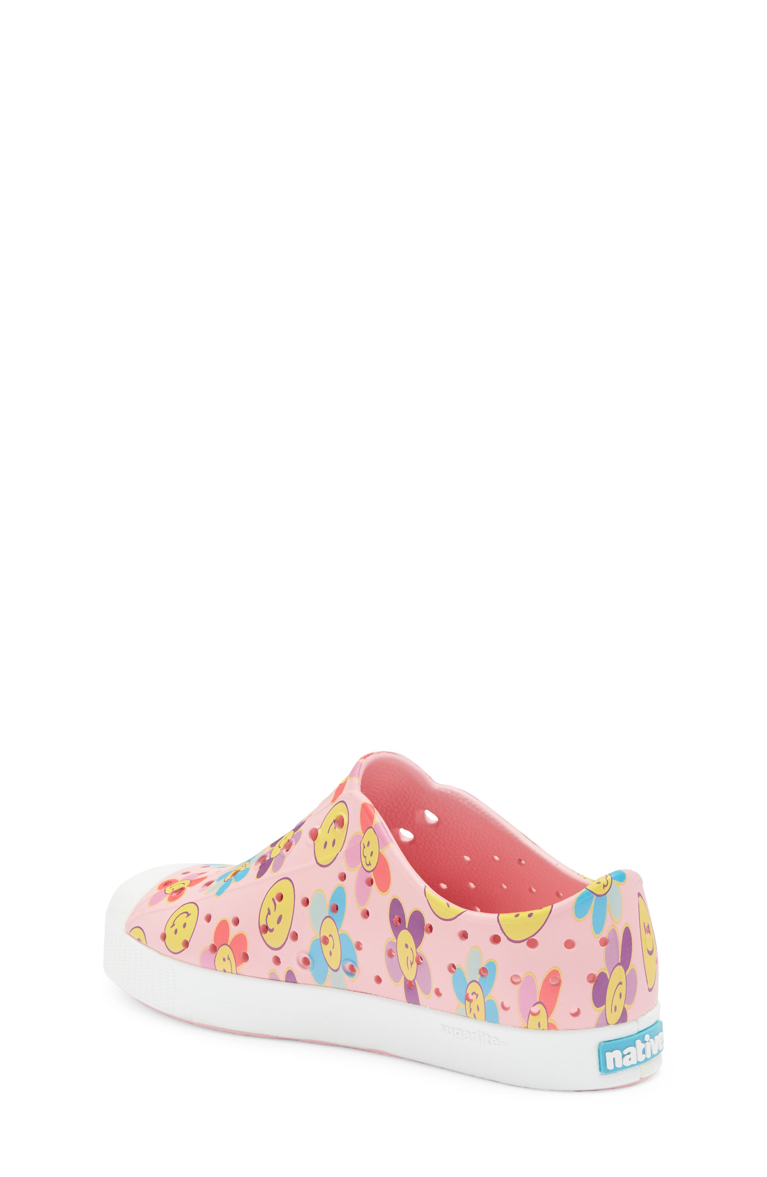 Native Shoes Jefferson Sugarlite Slip-On Sneaker, Alternate, color, Prspnk/Shlwht/Hzesunpetal