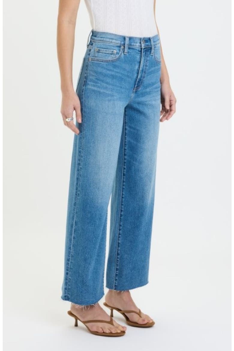 Pleaser Wide Leg Jeans, Alternate, color, WAVY