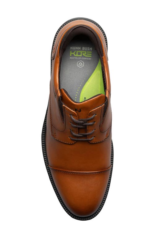 Nunn Bush Kore Hero Cap Toe Derby In Brown