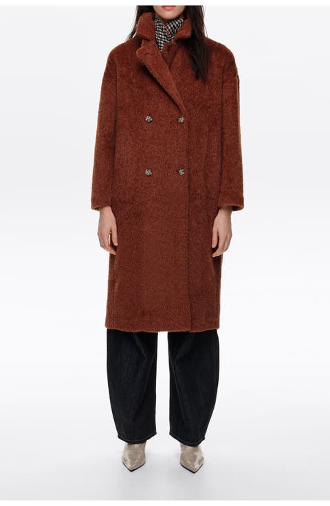 Midi Faux Fur Coat
