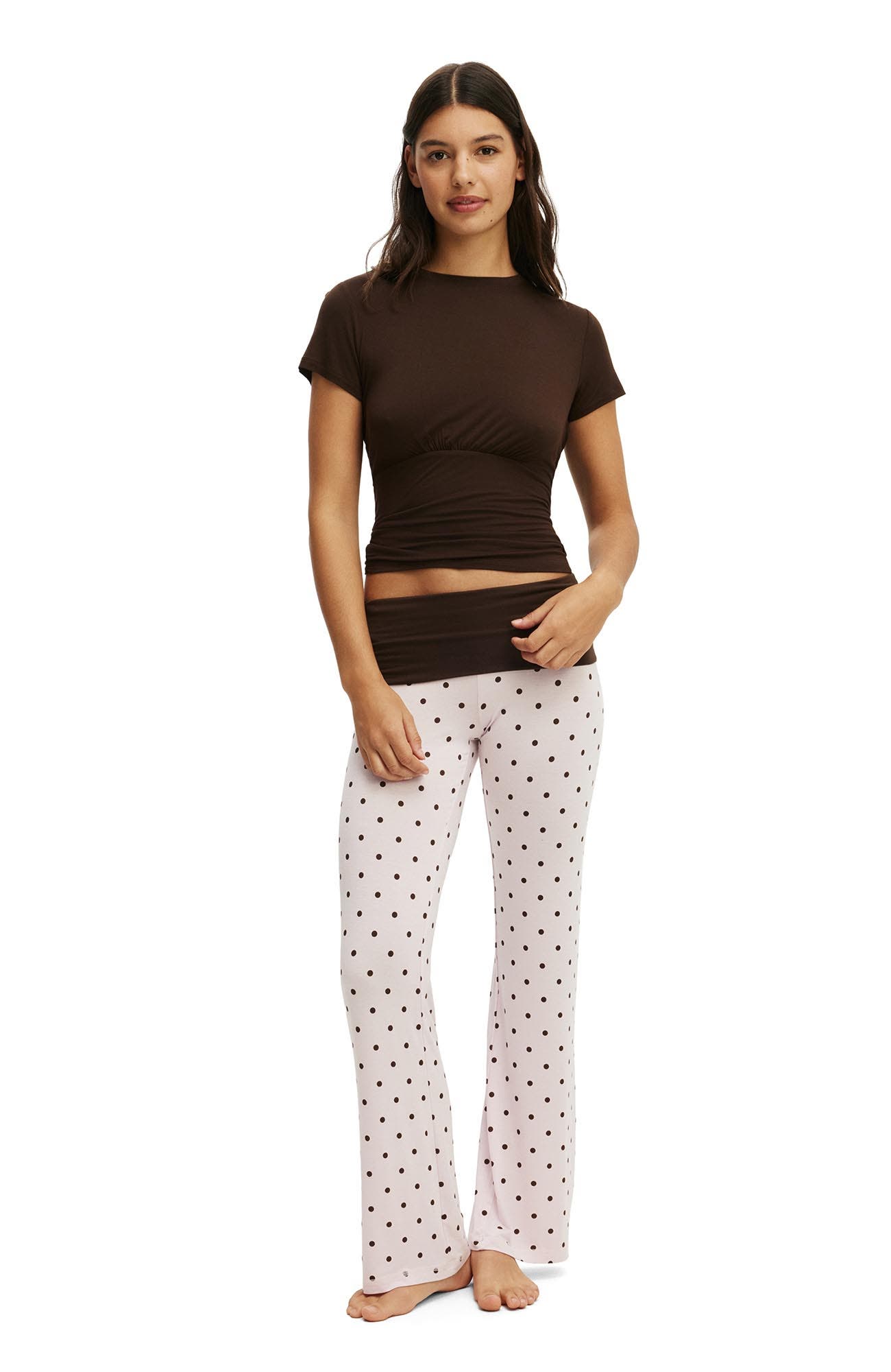Smooth Kristy Polkadot Pink
