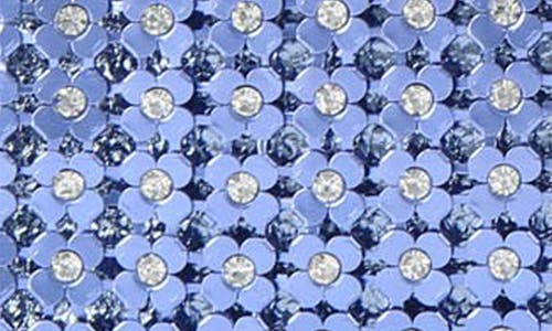 Kurt Geiger London Small Crystal Flower Party Should In Medium Blue