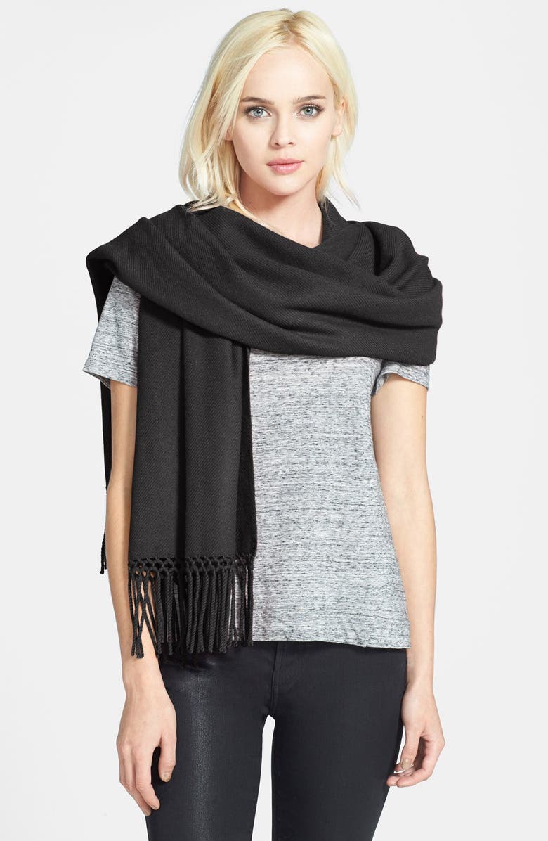Nordstrom Collection Cashmere Wrap, Main, color, 