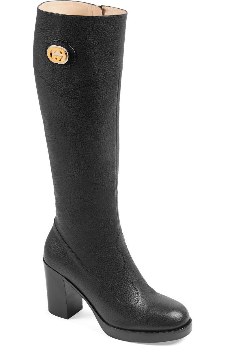 Gucci Rosie Knee High Boot, Main, color,