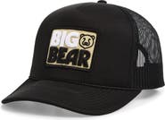 Local Beach Big Bear Patch Snapback Trucker Hat