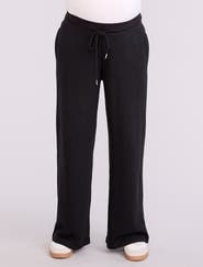 MOTHERHOOD MATERNITY Under the Belly Wide Leg Sweatpants