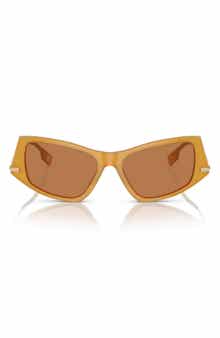 Burberry 52mm Irregular Sunglasses