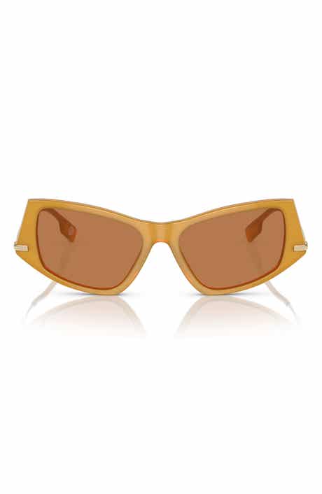 Burberry 52mm Irregular Sunglasses