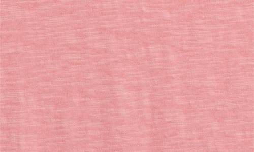 Caslonr Caslon(r) Mixed Media Eyelet Trim Top In Pink Geranium