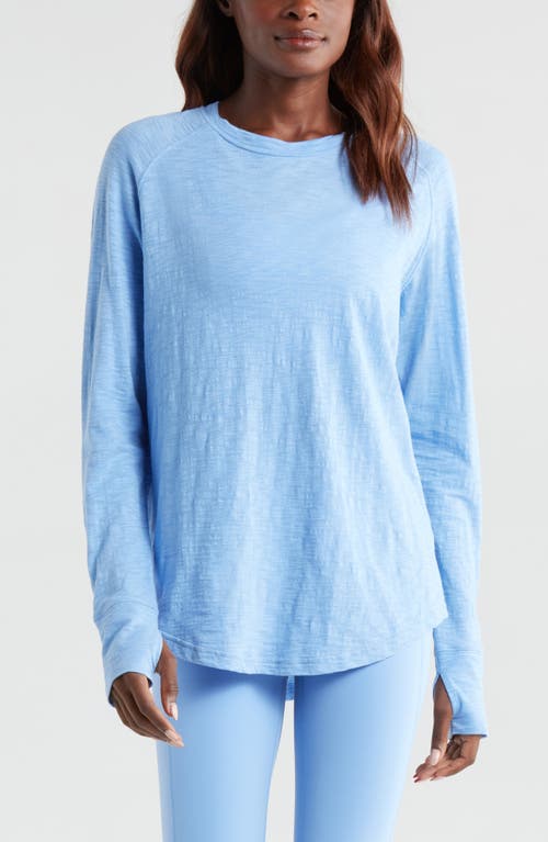 Zella Relaxed Washed 2.0 Long Sleeve Slub Tee