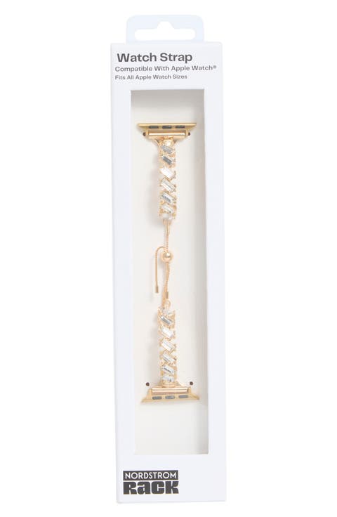 Baguette Crystal Apple Watch® Watchband