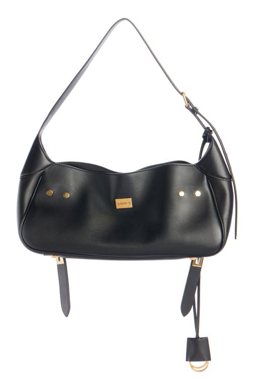 Balenciaga Small Bel Air Shoulder Bag In Black