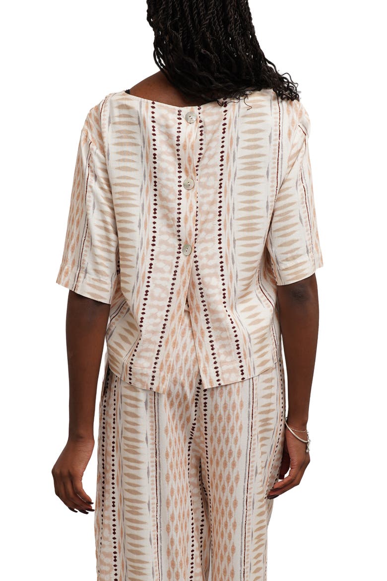 Boat Neck Top, Alternate, color, BOHEMIA ORANGE