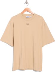 Off-White Slim Fit OFF Stamp Graphic T-Shirt