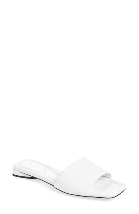 靴 UN3D. ASYMME FLAT SANDAL White 37size s-l400.jpg