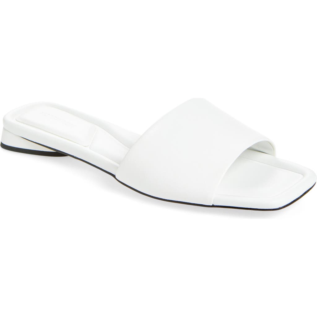 Nordstrom Babette Slide Sandal In White