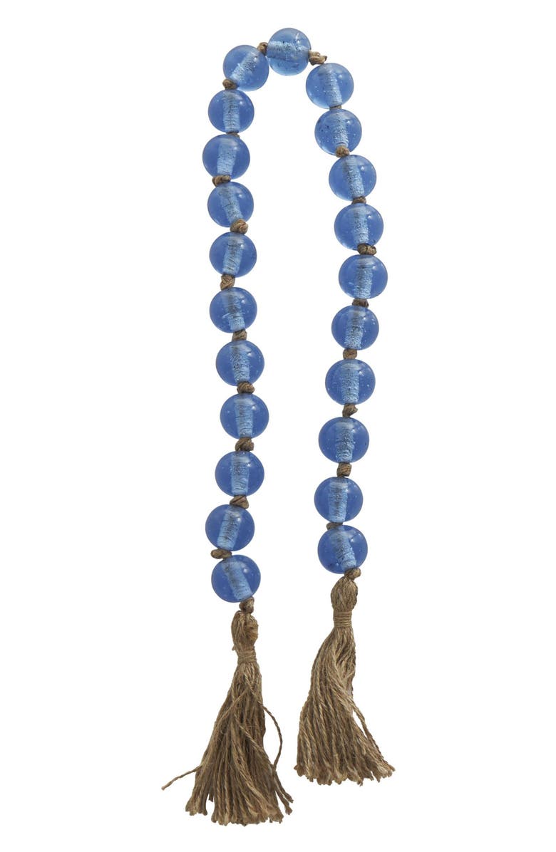 WILLOW ROW Bohemian Glass Beaded Tassel Garland, Alternate, color,