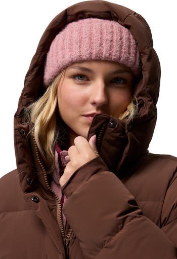 Amaze Puff Long Hooded Jacket