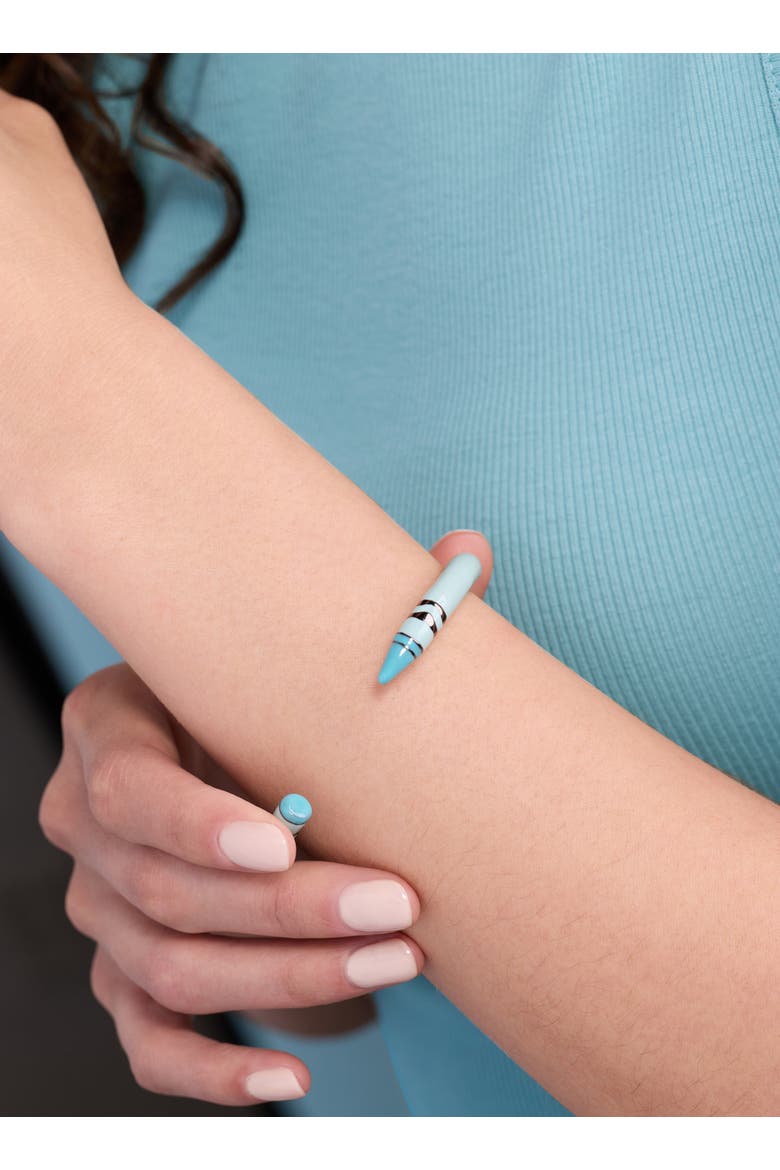 Crayola Robin's Egg Blue Crayon Cuff, Alternate, color, Blue