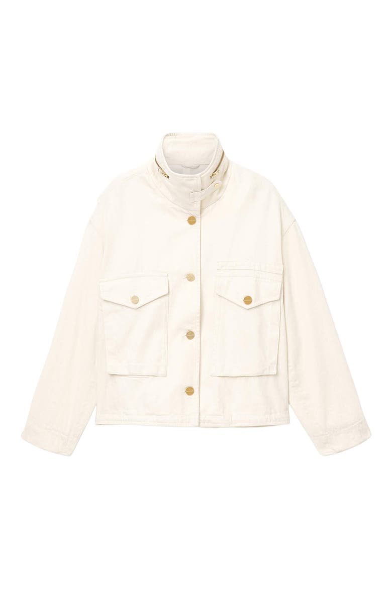 Clay Denim Jacket, Alternate, color, ECRU WHITE
