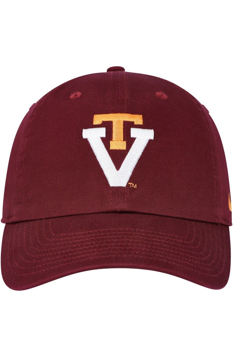 Nike Men's Nike Maroon Virginia Tech Hokies Heritage86 Logo Performance Adjustable Hat, Alternate, color, 