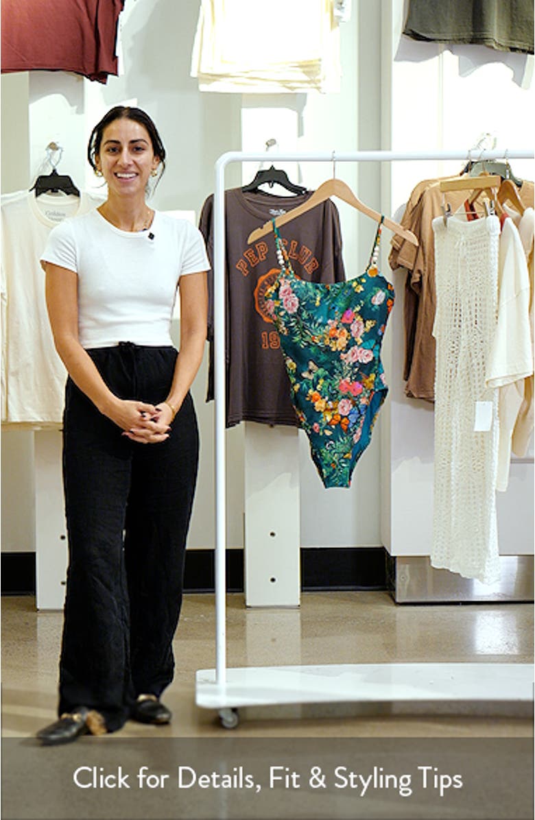 Remi Print One-Piece Swimsuit, sales video thumbnail