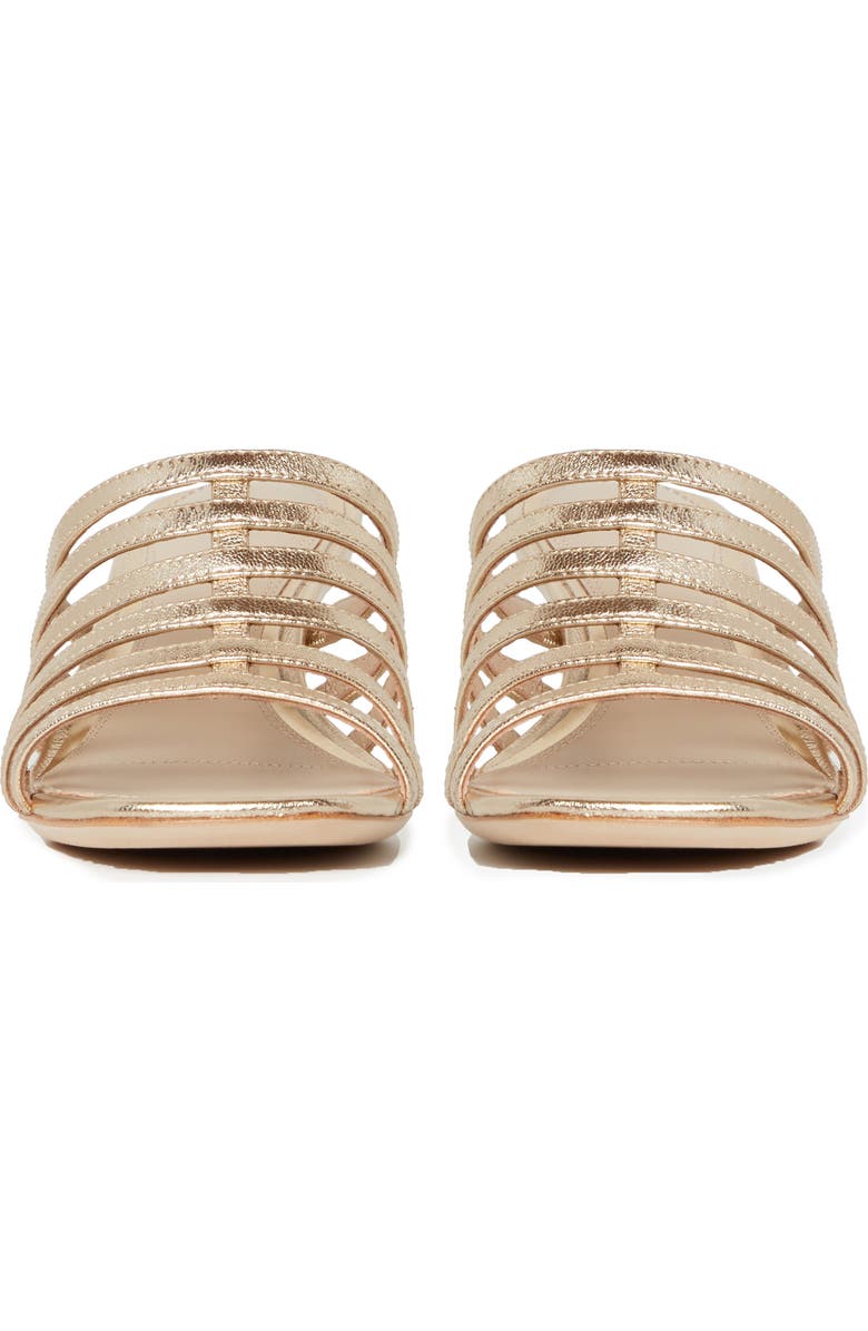 PAIGE Mari Slide Sandal, Alternate, color, Light Gold