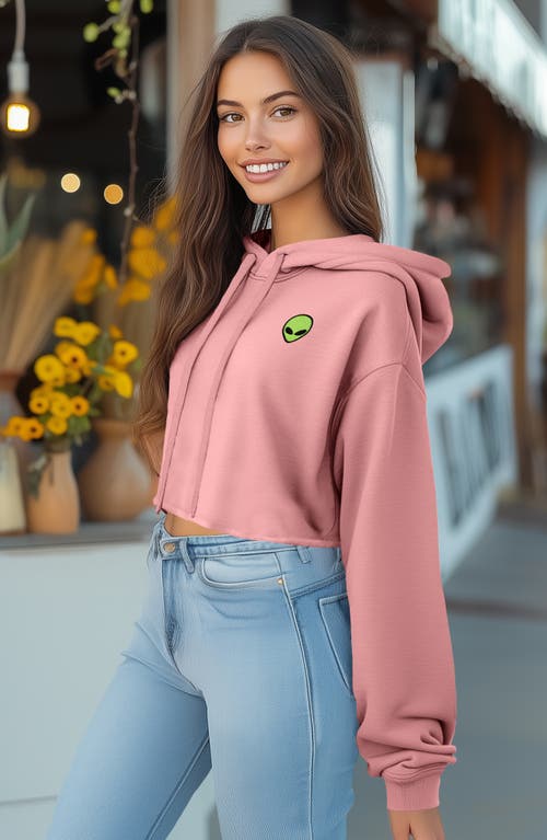DALIX DALIX ALIEN CROPPED FLEECE HOODIE 