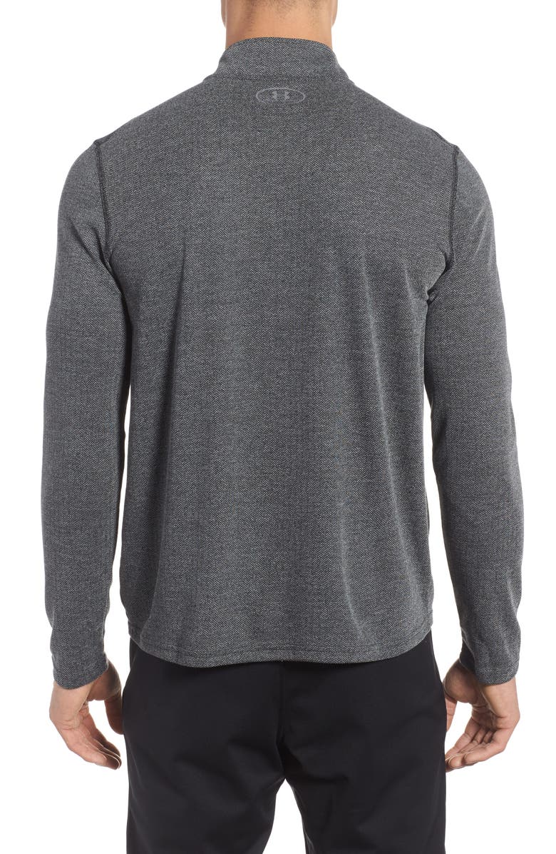 Under Armour Threadborne Quarter-Zip Performance Shirt, Alternate, color, 