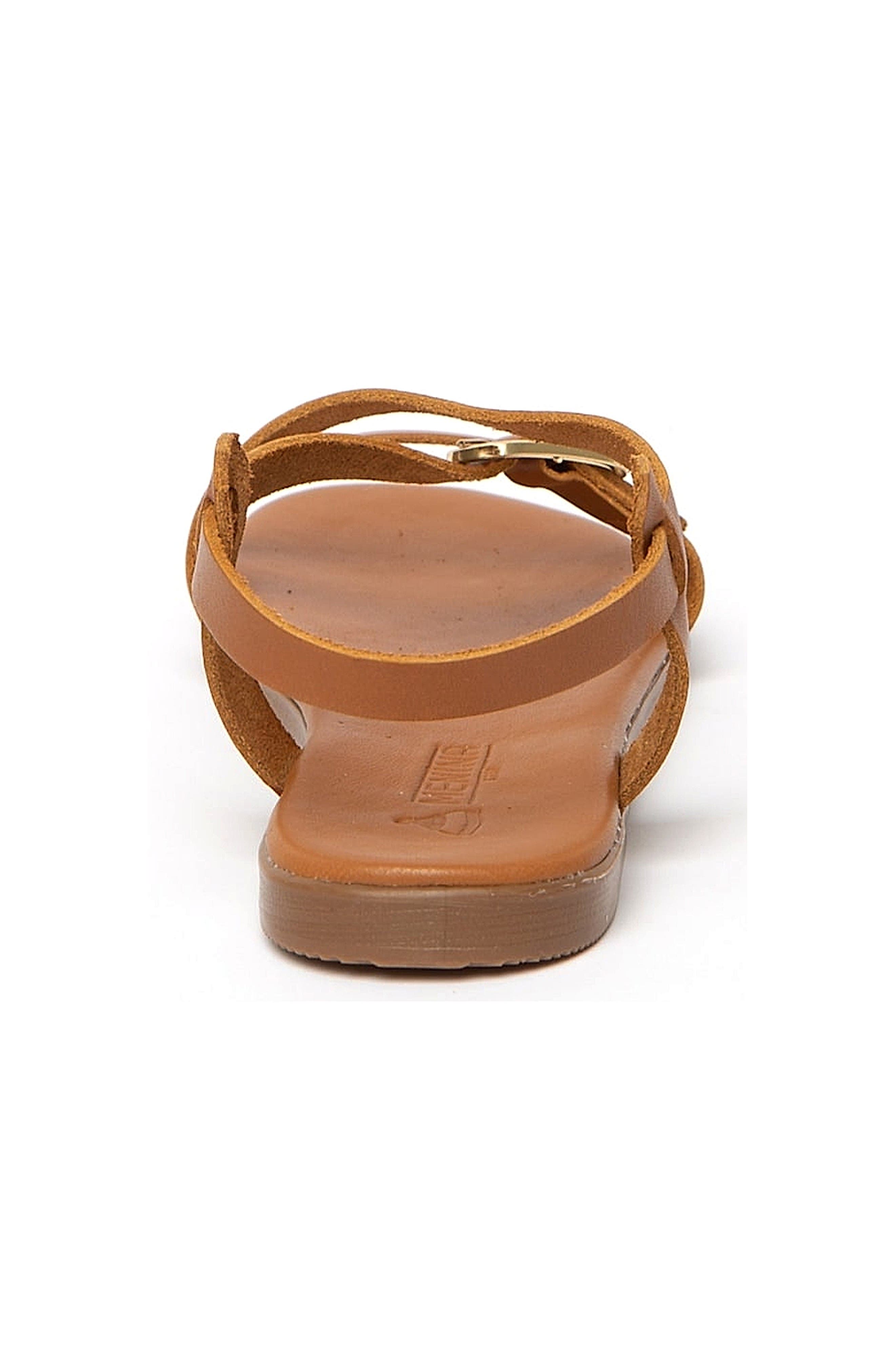 Vera Flat Sandal, Alternate, color, Tan