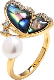 EYE CANDY LOS ANGELES Zana Butterfly Bypass Ring