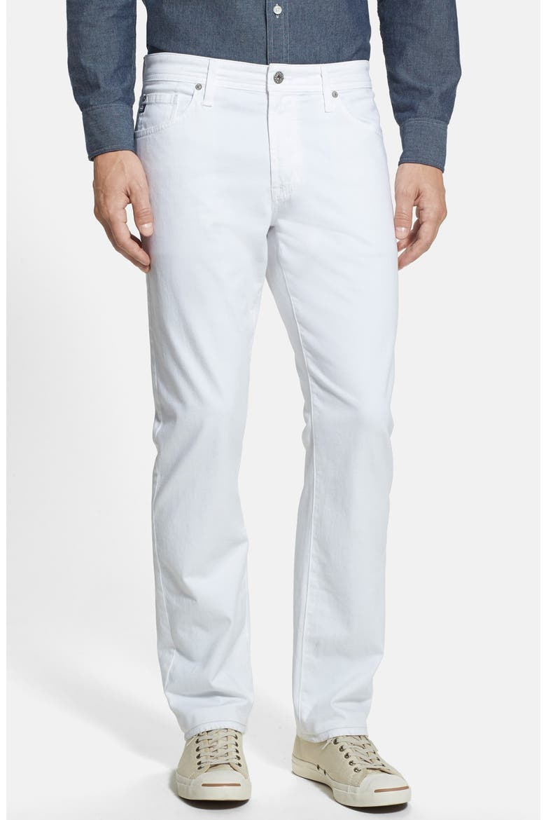 Graduate SUD Straight Leg Pants, Main, color, WHT WHITE