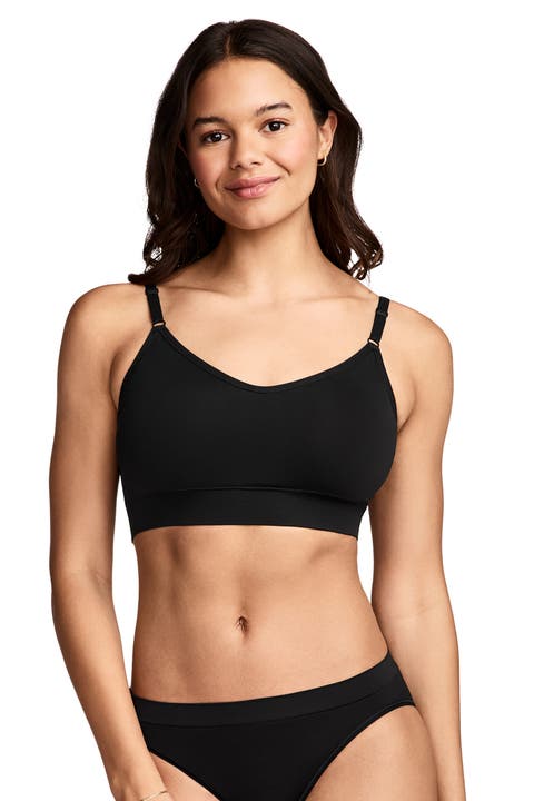 Women's Seamfree Back Smoothing Cami Strap Bralette