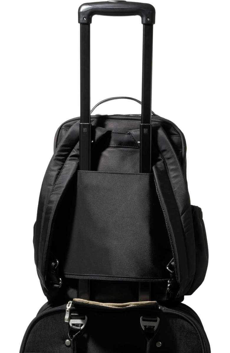 BAGGALLINI Tribeca Expandable Laptop Backpack, Alternate, color, Black Twill