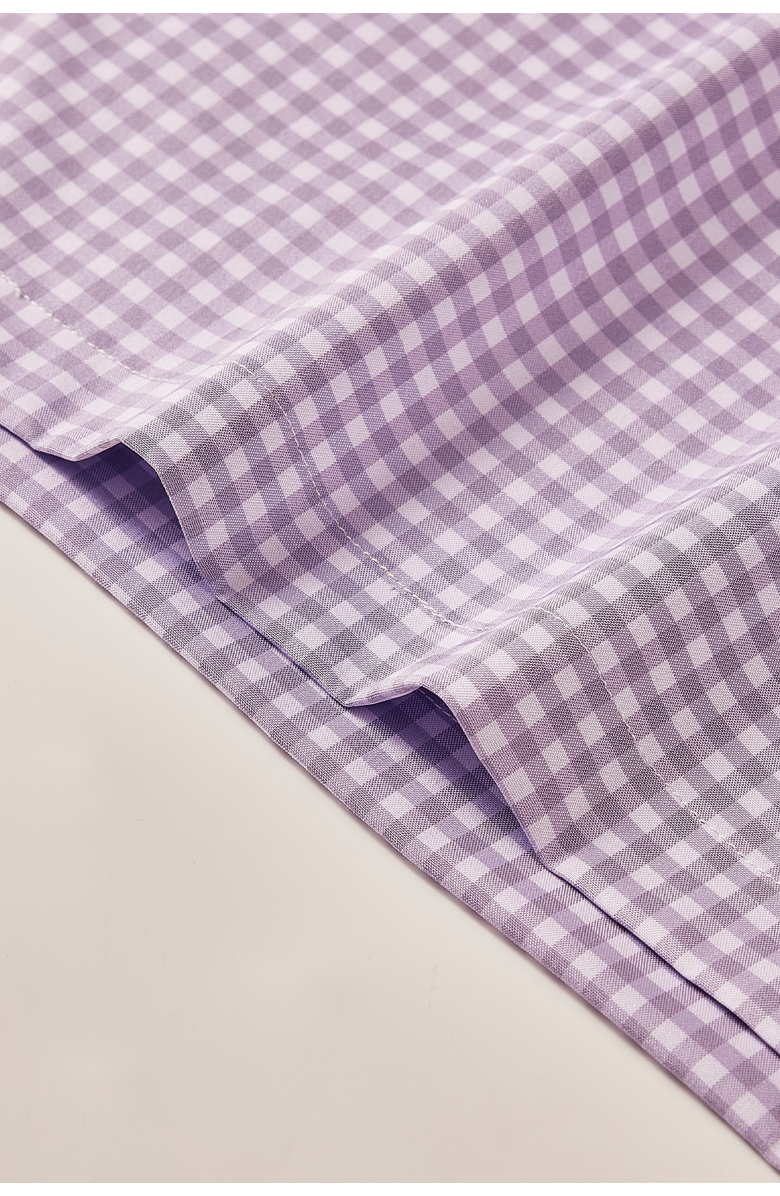 Regent Row Men's Big and Tall stanton shirt polo, Alternate, color, Purple-Check-12