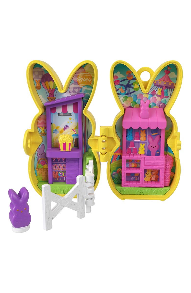 Polly Pocket x PEEPS<sup>®</sup> 2-Pack Compact Activity Set, Alternate, color, Pink/Yellow