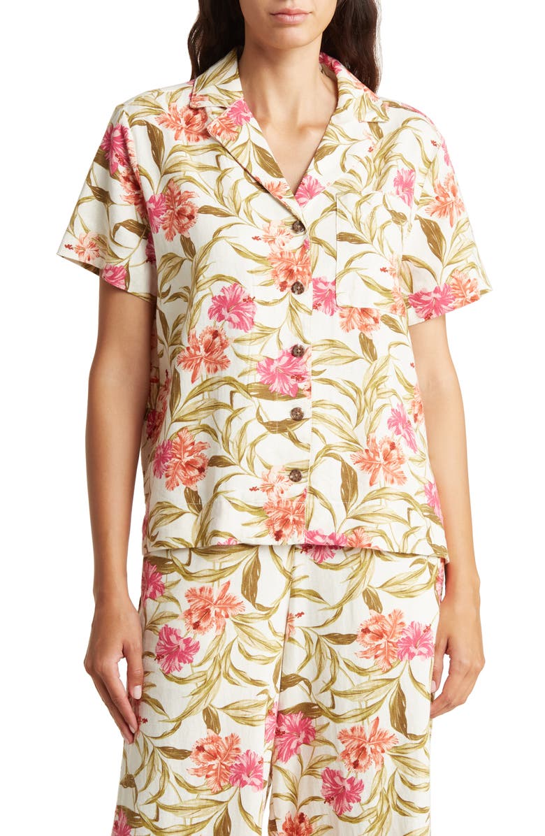 Kensie Camp Shirt, Main, color, 