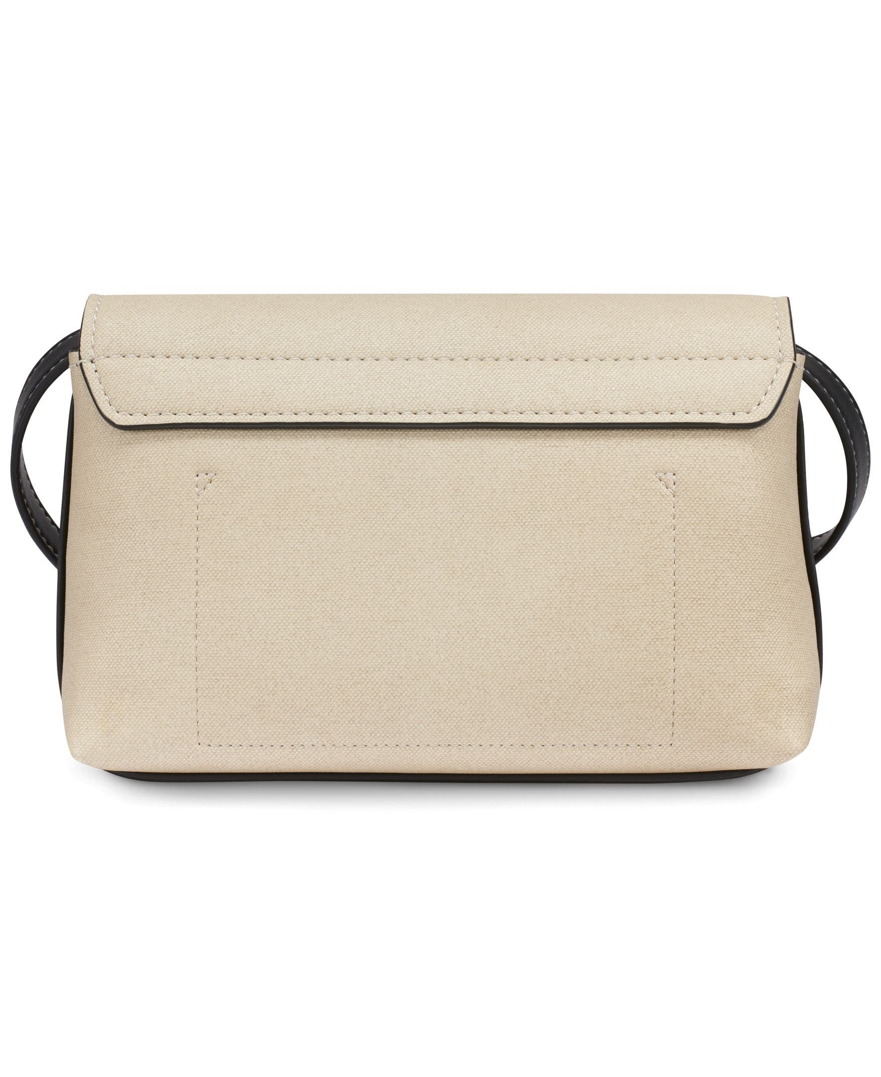 DKNY Nicole Crossbody, Alternate, color, Natural/Black
