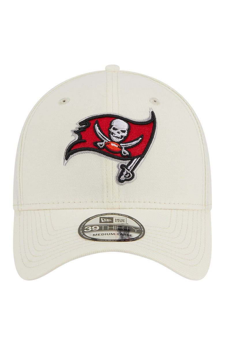 New Era Men's New Era Cream Tampa Bay Buccaneers Classic 39THIRTY Flex Hat, Alternate, color,