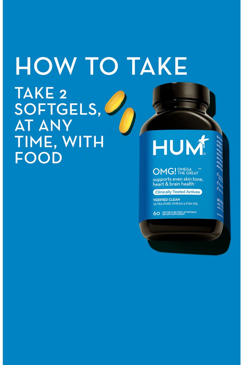 OMG! Omega the Great Fish Oil Supplement, Alternate, color, NO COLOR