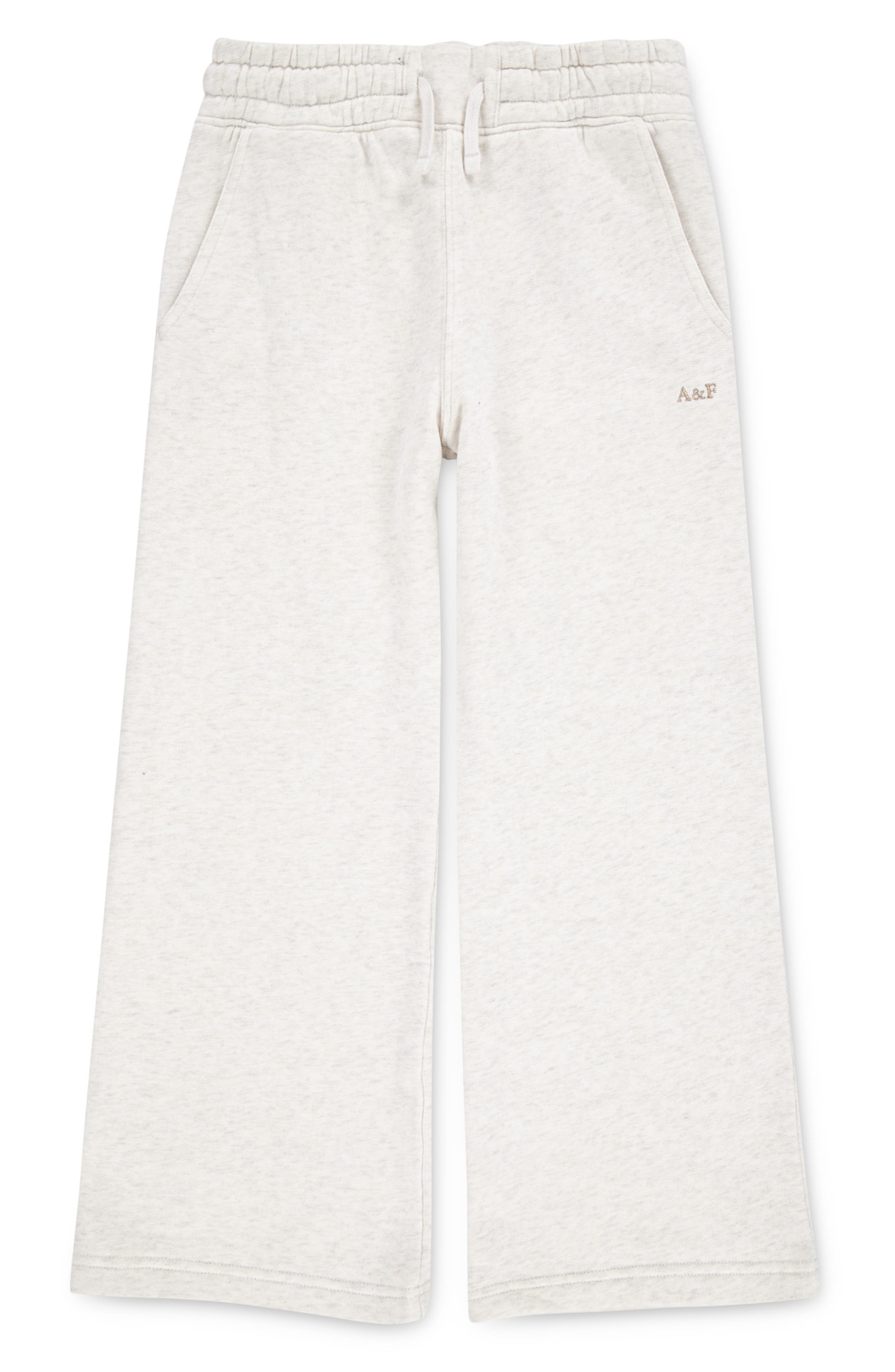 Kids' Essential Wide Leg Fleece Sweatpants