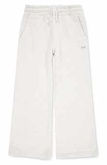 Kids' Essential Wide Leg Fleece Sweatpants