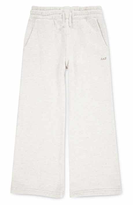 Kids' Essential Wide Leg Fleece Sweatpants