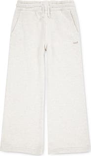 abercrombie kids Kids' Essential Wide Leg Fleece Sweatpants