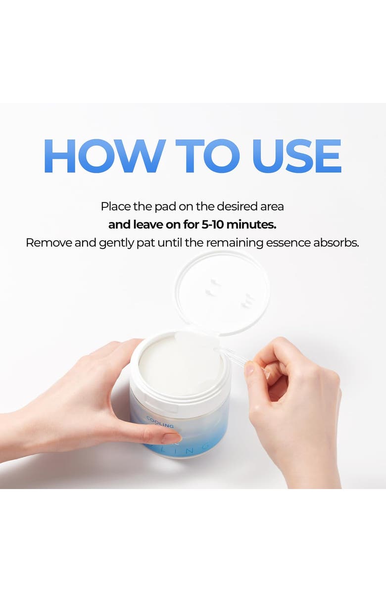 Cell Fusion Post Alpha Cooling Toner Pad, Alternate, color, Transparent White