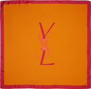 Saint Laurent Silk Square Scarf