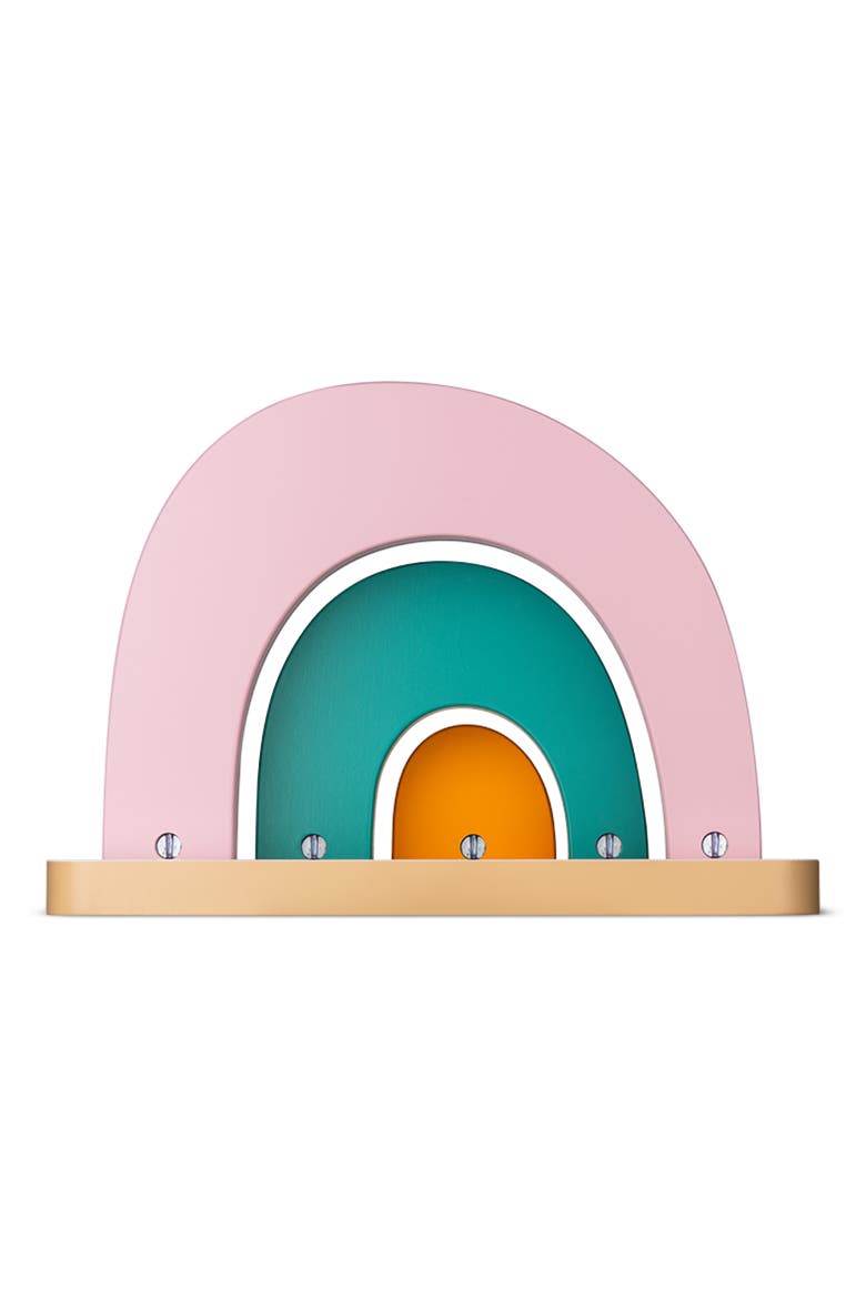 Mini Rainbow Tabletop Shelf, Alternate, color, MULTICOLOR