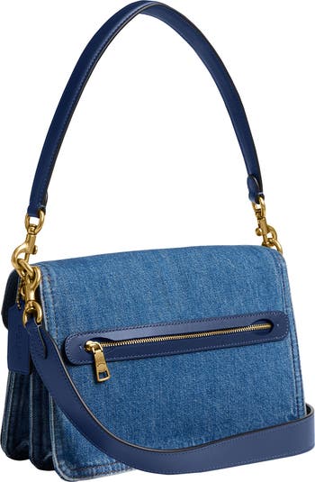 【COACH】Chain Tabby Small Denim Shoulder Bag COACH Chain Tabby Denim Shoulder Bag | Nordstrom